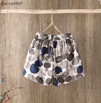 Quần Short Cotton COCOEPPS Quần Thụng Nữ Mùa Hè 2020 Mới Quần Ống Rộng Hàn Quốc Quần Thường Ngày Quần Harem KK