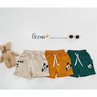 Quần short cotton micky bé trai-MS40