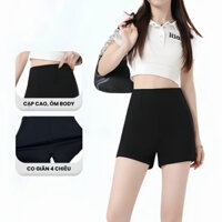 Quần Short Dance Nữ Lưng Cao Madela Dàn Dặn Co Giãn Ôm Body, Quần Đùi Idol Nữ Cạp Cao Ôm Mông - Hàng mới về