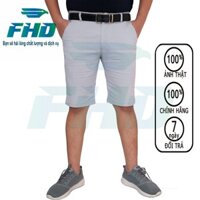 Quần short dây kéo nam chất vải kaki tốt co giãn bền màu phong cách thời trang hiện đại FHDQ003