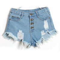 Quần Short Denim B @ S Nữ 2019 Thời Trang Nữ Tua Rua Lỗ Cao Cấp Mùa Hè Quần Jean Ngắn Gợi Cảm Mini Chiến Lợi Phẩm Cho người Phụ Nữ Thời Trang L0524