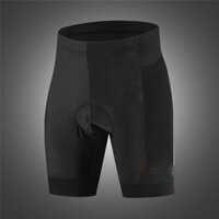 Quần Short Đi Xe Đạp Nam Gel Chống Sốc Miếng Lót Đen Xe Đạp Đường Bộ Quần Short Biker Có Túi Điện Thoại