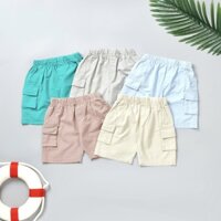 Quần short đùi cho bé trai hàng thô xuất Mỹ thương hiệu LMC
