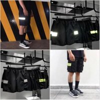 Quần SHORT (đùi) kaki có tui phản quang cho nam nữ Unisex