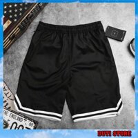 Quần short đùi nam phối trắng đen cá tính Duti