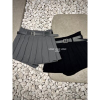 Quần Short giả váy xếp ly ( có đai da ) GUANGZHOU - LINAN