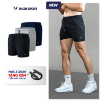 Quần Short Gym Squat BAZIK Techfit Siêu Co Giãn, Thoải mái Vận động, Tập Luyện, Chạy bộ, Tập Gym