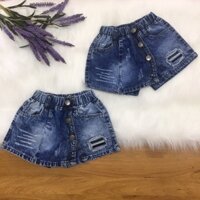 Quần Short Jean Bé Gái