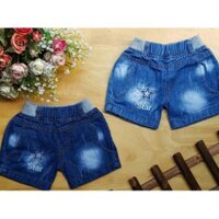 Quần short jean cho bé trai