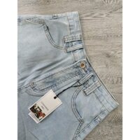 QUẦN SHORT JEAN CO DÃN MÀU BLUE F68D813-1