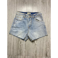 Quần short jean lưng cao cho nữ (Size M  eo <=74cm)