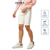 Quần Short Jean Nam Basic AKUBA Form Skinny, Chất vải Denim, Thoải mái vận động 01D1947 - 32