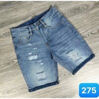 Quần Short Jean Nam chất bò cotton,quần lửng jean Quần rin nam ngắn apmen NHIỀU MẪU ĐẸP QS6J275 mẫu mới