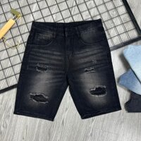 Quần Short Jean Nam Cotton Quần Lửng Jean Dành Cho Nam apmen QSJN227 mẫu mới