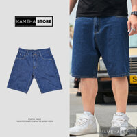 Quần Short Jean Nam Kameha Store Màu Xanh Đậm - KMHSHORT03