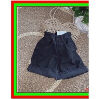 Quần SHORT JEAN NGỐ XUÔN ( dài hơn short, màu: xanh-trắng-đen) siêu đẹp DUYEL-55