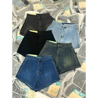 QUẦN SHORT JEAN NỮ 1 NÚT K TÚI CO GIÃN (5 MÀU) MÃ QS99 - LanLann