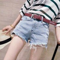 Quần short jean nữ cao cấp tcs e013