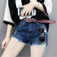Quần short jean nữ cao cấp tcs e006