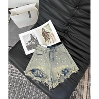 Quần Short Jean Nữ Đính Ngọc(mua từ 2 sản phẩm tặng thắt lưng)