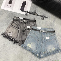 Quần short jean nữ lai tua rua phong cách hàn quốc(mua từ 2 sản phẩm được tặng thắt lưng)