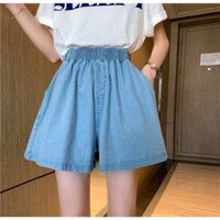 QUẦN SHORT JEAN NỮ LƯNG THUN BIGSIZE 70-90KG