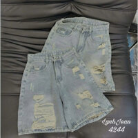 Quần short jean nữ rách tua rua cá tính siêu đẹp Lynh Jean Shop (Mã 4244)