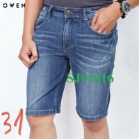 Quần short jean owen SJ91416 size 31