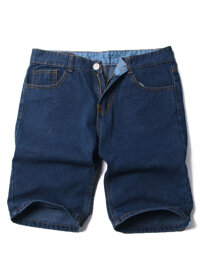 Quần short jean Q392 MuiDoi - XANH ĐẬM - 36