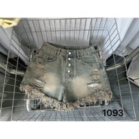 QUẦN SHORT JEAN RÁCH NÚT MS1093 BIG SIZE 55-90KG