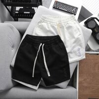 Quần Short Jean Wash Denim Nam Nữ 2 màu Xanh và Đen, form Slimfit trên gối ,Co Dãn Nhẹ.