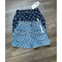 Quần short jeans 2 màu