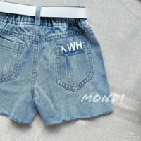 Quần short jeans bé gái. (Q10028)