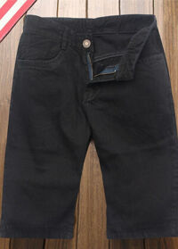 Quần short jeans nam đen vải dày đẹp Q169 MĐ - 28