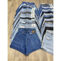 Quần short jeans nữ lưng cao