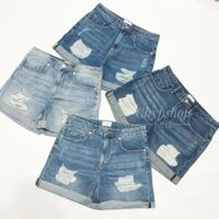 Quần short jeans nữ phong cách thời trang sexy - hàng hiệu xuất xịn