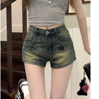 Quần Short Jeans Nữ , Quần Đùi Nữ Nhỏ Gọn Fom Cao Hàng Quảng Châu Tốt Bền Đẹp Giá Lại Hạt Rể L40