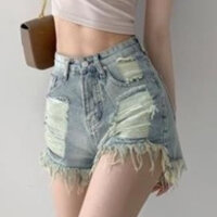 Quần Short Jeans Nữ , Quần Đùi Jeans Nữ Chất Liệu Demin Phong Cách Đường Phố L00003