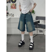 QUẦN SHORT JEANS QUẦN ĐÙI 38 LOANG SỌC FORM UNISEX NAM NỮ (hình chụp thật)