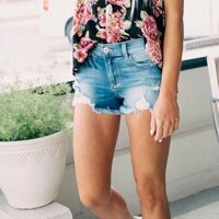Quần short jeans Sneak Peek denim shorts
