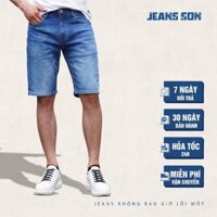 Quần Short Jeans Thun Xanh - S100