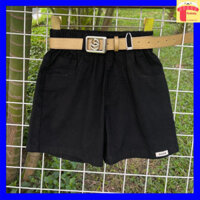 Quần short Kaki bé trai size đại 4-10 tuổi chữ BOCKUE vải mềm mỏng kiểu dáng khỏe khắn thời trang