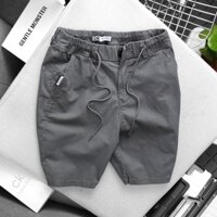 Quần short Kaki Co Giãn ZR Lưng thun Khoá Kéo Bền màu Không xù lông