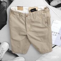 Quần short Kaki Hàn Quốc kiểu khóa kéo, co giãn tốt, vải mền mịn, không ra màu.