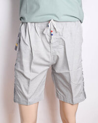 Quần Short kaki lửng lưng thun nam - XL - Màu Xám