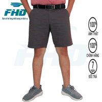 Quần short kaki nam chất vải dày ống quần rộng, đường may tỉ mỉ và đẹp,cam kết không ra màu khi sử dụng FHDQ002