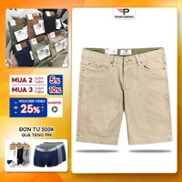 Quần short kaki nam giả jean cao cấp Pigofashion Zskj01 (4 màu)