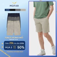 Quần short kaki nam Hàn Quốc, quần đùi kaki nam vải co dãn thương hiệu MOFAR QSM005