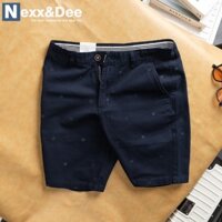 Quần short kaki nam họa tiêt chấm bi Nexx&Dee cao cấp QS01