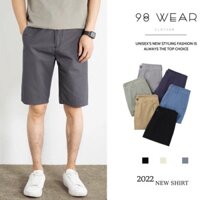 Quần short kaki nam phong cách Hàn Quốc cao cấp, quần short nam 6 màu trẻ trung thời thượng - Hàng mới về